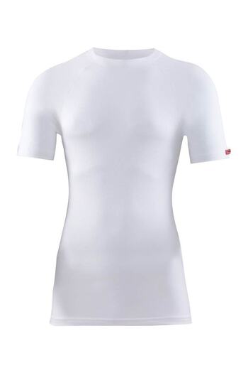 Blackspade Μαύρο φτυάρι 9258 2ο Επίπεδο Active κοντομάνικο Unisex Θερμικό Εσώρουχο Λευκό