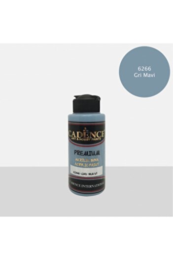 Cadence Premium Akrilik 120ml - 6266 Gri Mavi