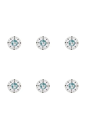Porland Palms Flat Plate 21cm Set of 6