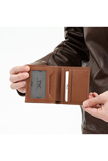 Tamer Tanca Men's Leather Wallet Wallet, card holder, keychain 688 140 Erk Czdn Sk22/23