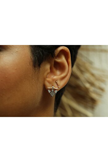 Reis Kuyumculuk Horn Earring