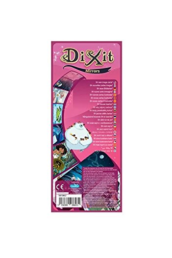 Asmodee Dixit 10 Mirrors, Ayna Kartları, Çok Renkli