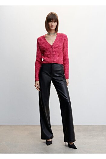 MANGO Woman Feather Detailed Strapless Blouse