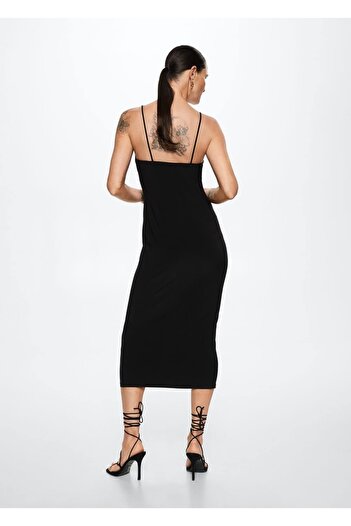 MANGO Woman Cut Out Detaylı Elbise