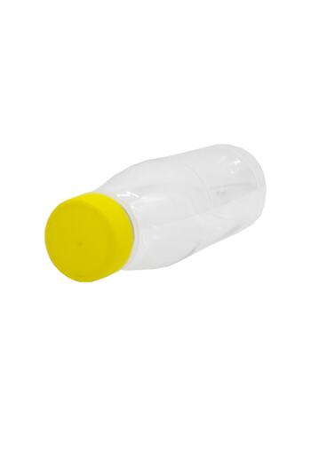 mbkambalaj 650ml Pet Round Bottle And Yellow Lid(68pcs)