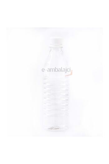 mbkambalaj 500ml Pet Dome Bottle And White Lid (75 Pieces)