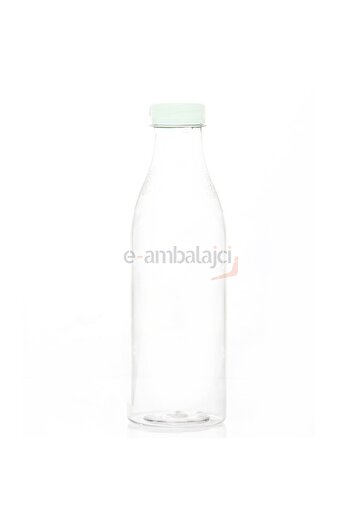 mbkambalaj 1000ml Pet Round Bottle And White Lid(45 PCS)