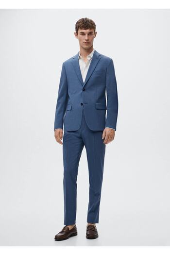 MANGO Man Slim Fit-Hemd aus Stretch-Baumwolle