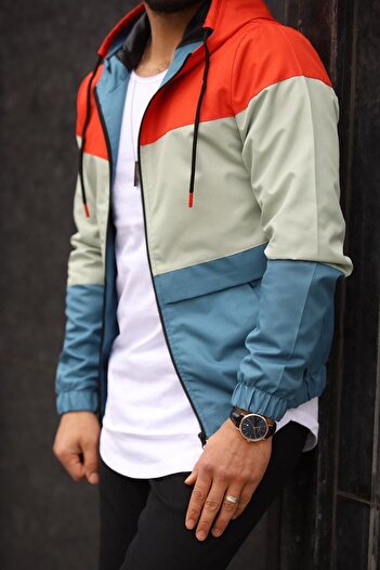 DENSMOOD Wind And Water Resistant Waterproof Raincoat