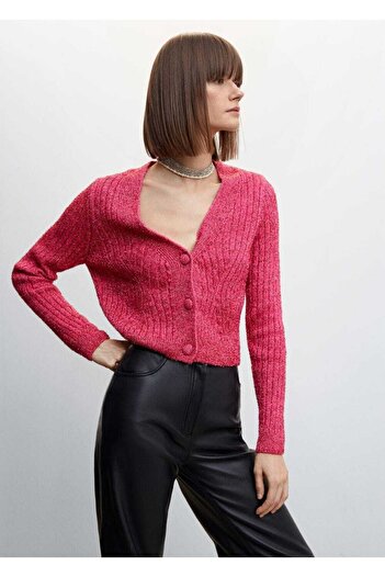 MANGO Woman Feather Detailed Strapless Blouse