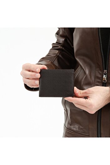 Tamer Tanca Men's Leather Wallet Wallet, card holder, keychain 862 1417 Erk Czdn Sk22/23