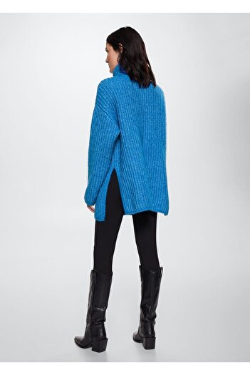 MANGO Woman Oversize Perkins Yaka Kazak