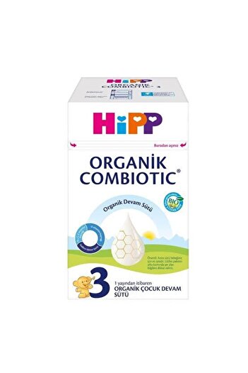 Hipp Organik Combiotic 800 gr 3 Numara