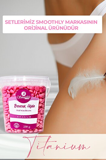 Smoothly Mix 4 Ad. 250 gr 1000 G.soyulabilen Boncuk Seti1 Adet Karınca Yumurta Yağ, Spatula Seti
