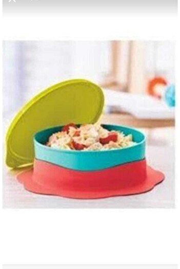 Tupperware My First Plate Colorful Plate Berrylou 500ml