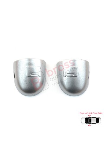 Bross Otomotiv Exterior Door Handle Cover for Renault Megane Scenic Clio Laguna Twingo Modus Espace Right Left8200036411 Compatible
