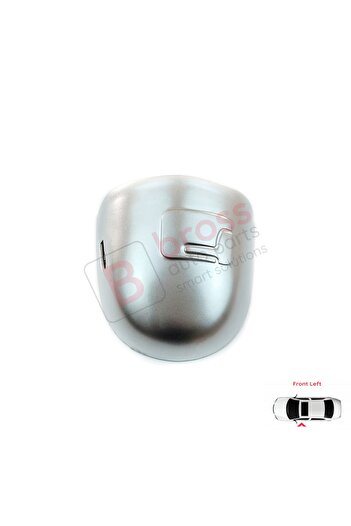 Bross Otomotiv Renault Compatible Left Side Silver Color Exterior Door Handle Part 1 Piece