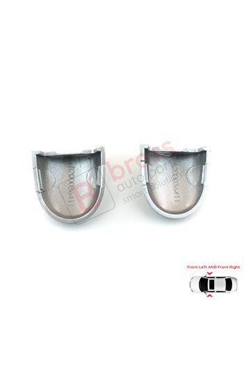 Bross Otomotiv Exterior Door Handle Cover for Renault Megane Scenic Clio Laguna Twingo Modus Espace Right Left8200036411 Compatible