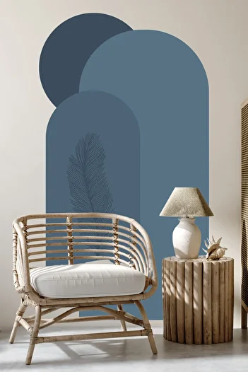 sanatıbedi Feather Bohemian Wall Sticker