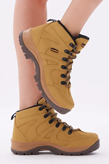 Tonny Black Unisex Camel Trekking Boots V2rts