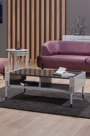 Modalife Romeo Orta Sehpa Salon Oturma Odası - Gri