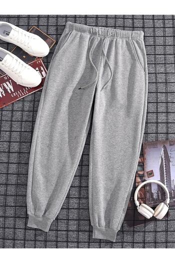 Mad&Calf Men's Regular Fit Sweatpants with Elastic Legs