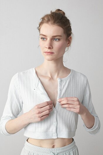 Penti Misty Blue Misty Soft Home Cardigan
