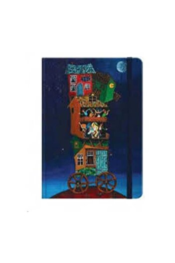Çınar Matbaası Ezo Sunal Space Party Hard Cover 17*24 120 Sheets Concept Notebook