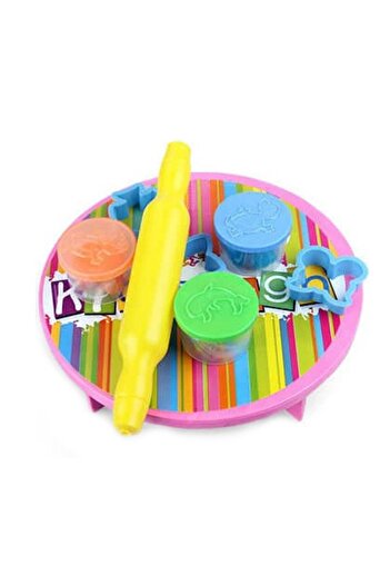 RoseRoi Play Dough Table Table Roller Toy Play Dough Mold Set