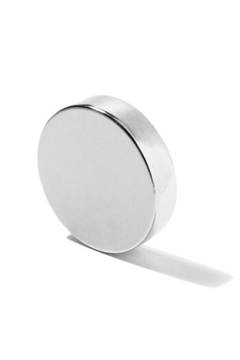 Dünya Magnet Neodyum Mıknatıs, Çap 30mm x Kalınlık 5mm Yuvarlak Süper Güçlü Magnet