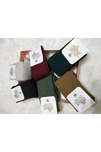 Diba 6 Colorful Lambswool Winter Socks