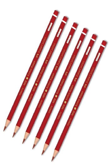 Faber Castell Red Pen Copy 6-Piece Title Pen