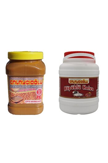 Kalaycıoğlu Bonbon Tahini Without Bran 935 Gr + Foam Halva 950 Gr