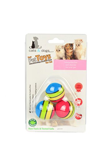 Flip Cat Play Ball Rainbow 3-Piece Zm4-4318