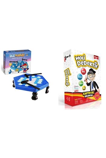 Moli Toys Moli Ice Trap Intelligence Game+molitoys Detective Plus 2 Games in 1 Educational, Intelligence and Strategy Game