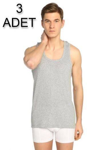 Seher Yıldızı Men's Combed Cotton Undershirt 3-pack