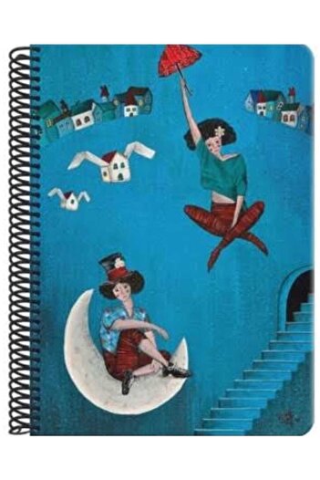 Çınar Matbaası Ezo Sunal Goodbye Matilda 120 Sheets Hard Cover Spiral Concept Notebook