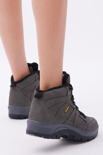 Tonny Black Unisex Smoked Trekking Boots V2rts