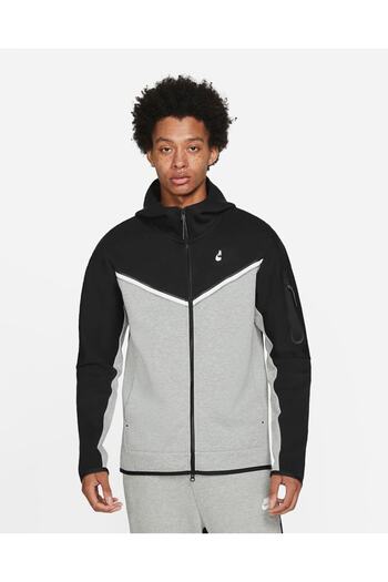 Cartel Σετ ανδρικές φόρμες Tech Double Fleece - Γκρι/μαύρο