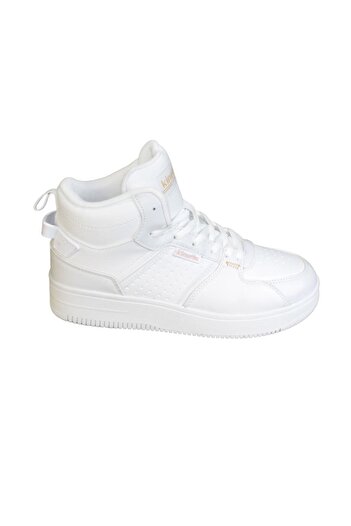 Kinetix White X-comfort Thick Sole High Top Women's Sneakers