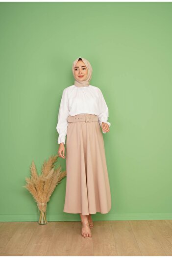CNG MODA Bluză cu mâneci elastice