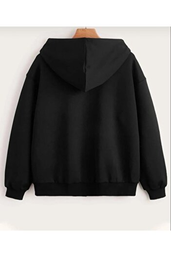 FATELLA Unisex Hooded Front Zipper Pocket Thin Combed Cotton Basic Sweatshirt Cardigan