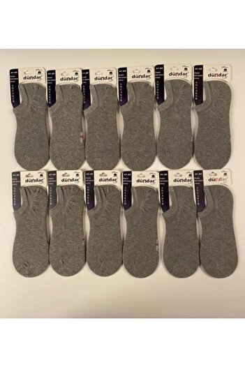 Dündar Men's 12" Cotton Seamless Sneaker Socks