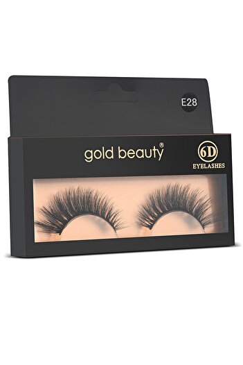 Gold Beauty 6d Kolay Uygulanabilir Doğal Ipek Takma Kirpik