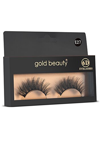 Gold Beauty 6d Kolay Uygulanabilir Doğal Ipek Takma Kirpik