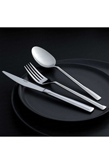 Nehir Milano Plain 36 Piece Fork Spoon Knife Set