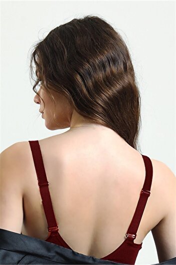Magic Form 5685 Ruched Gatherer Μπορντό Σουτιέν
