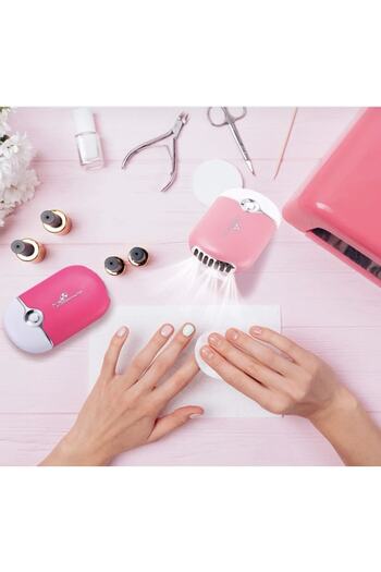 Starcolors Pembe Mini Fan Ipek Kirpik Kurutucu Fan- Ipek Kirpik Kurutucusu Vantilatör