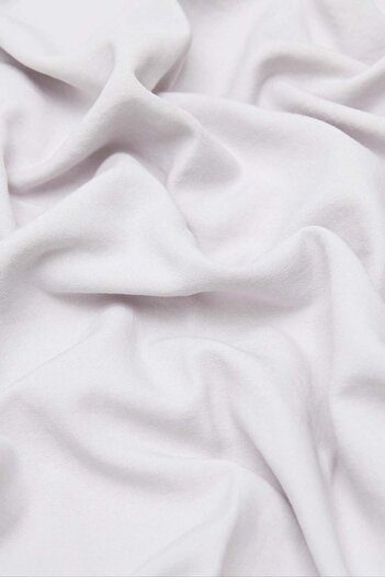 FİVESCARF Cotton Jazz Shawl White