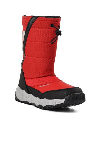 Cool Molina-f Red Water Repellent Children's Snow Boots with Fleece Inside